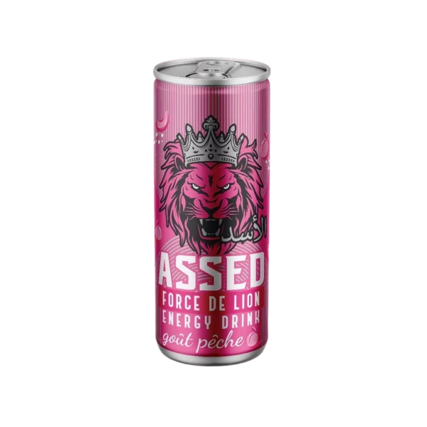 Assed Energy Drink Pêche 250 ml